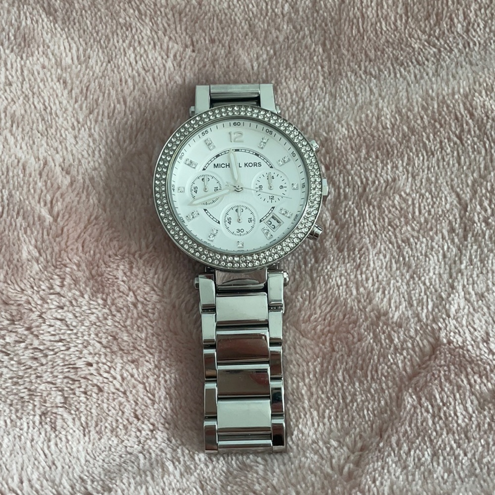 Silver Michael Kors watch